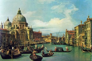 L’ingresso al canal grande con la dogana e la chiesa della salute, cm. 72,5, Houston (Texas), Museum of Fine Arts.